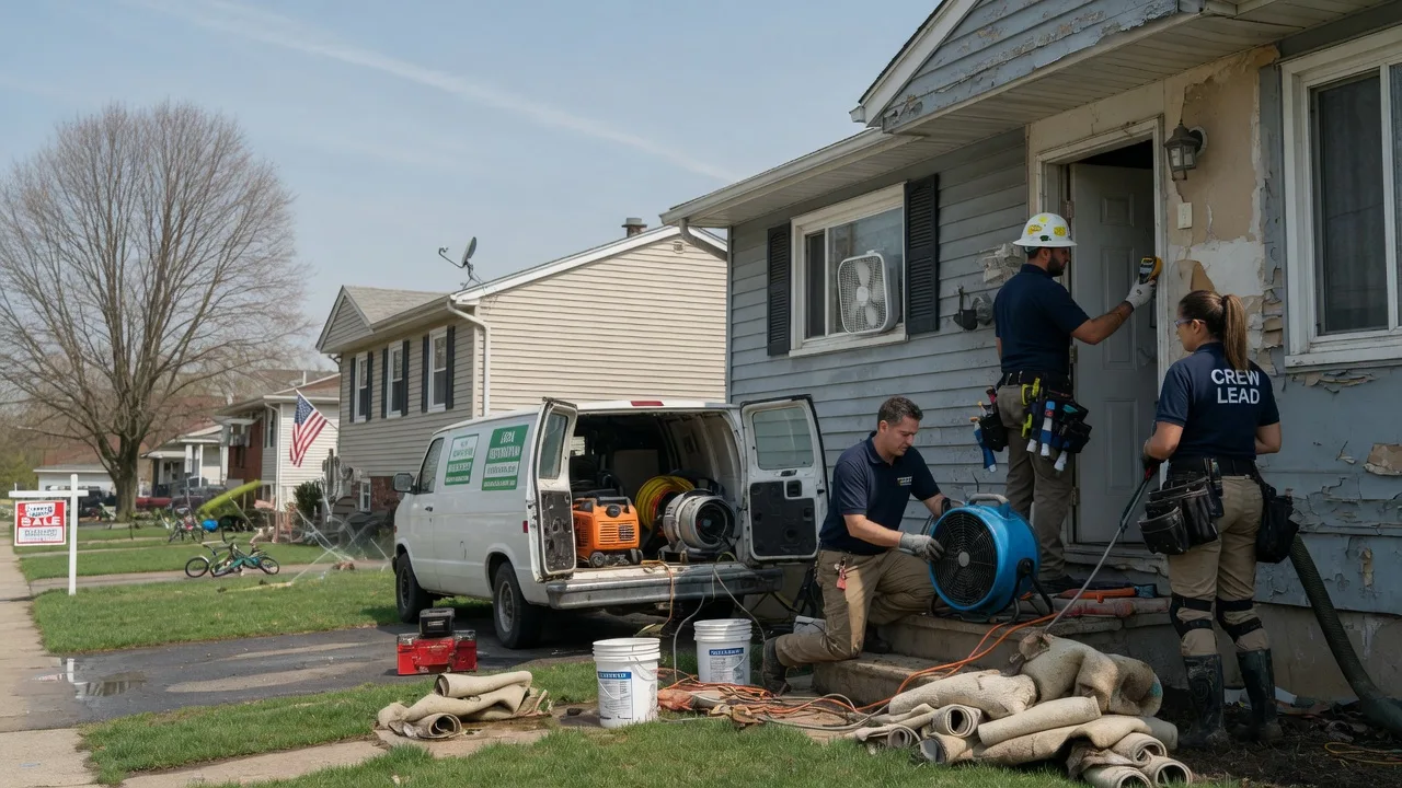 Flood Cleanup in Cassville, PA near me